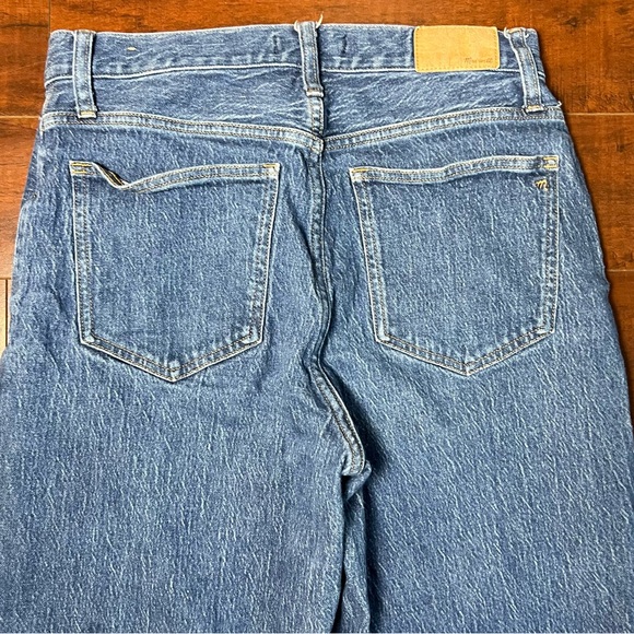 MADEWELL Denim The Perfect Vintage Straight Jean Greenhaven Seamed Version 29 - Picture 9 of 14